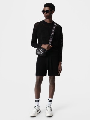 Amiri 22 Short Men Knitwear Black | XJD206541