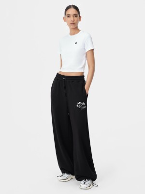 Amiri Arts District Flare Sweatpant Women Shorts Black | RYG315780