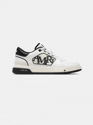 Amiri Classic Low Women Sneakers White Black | GPI056149