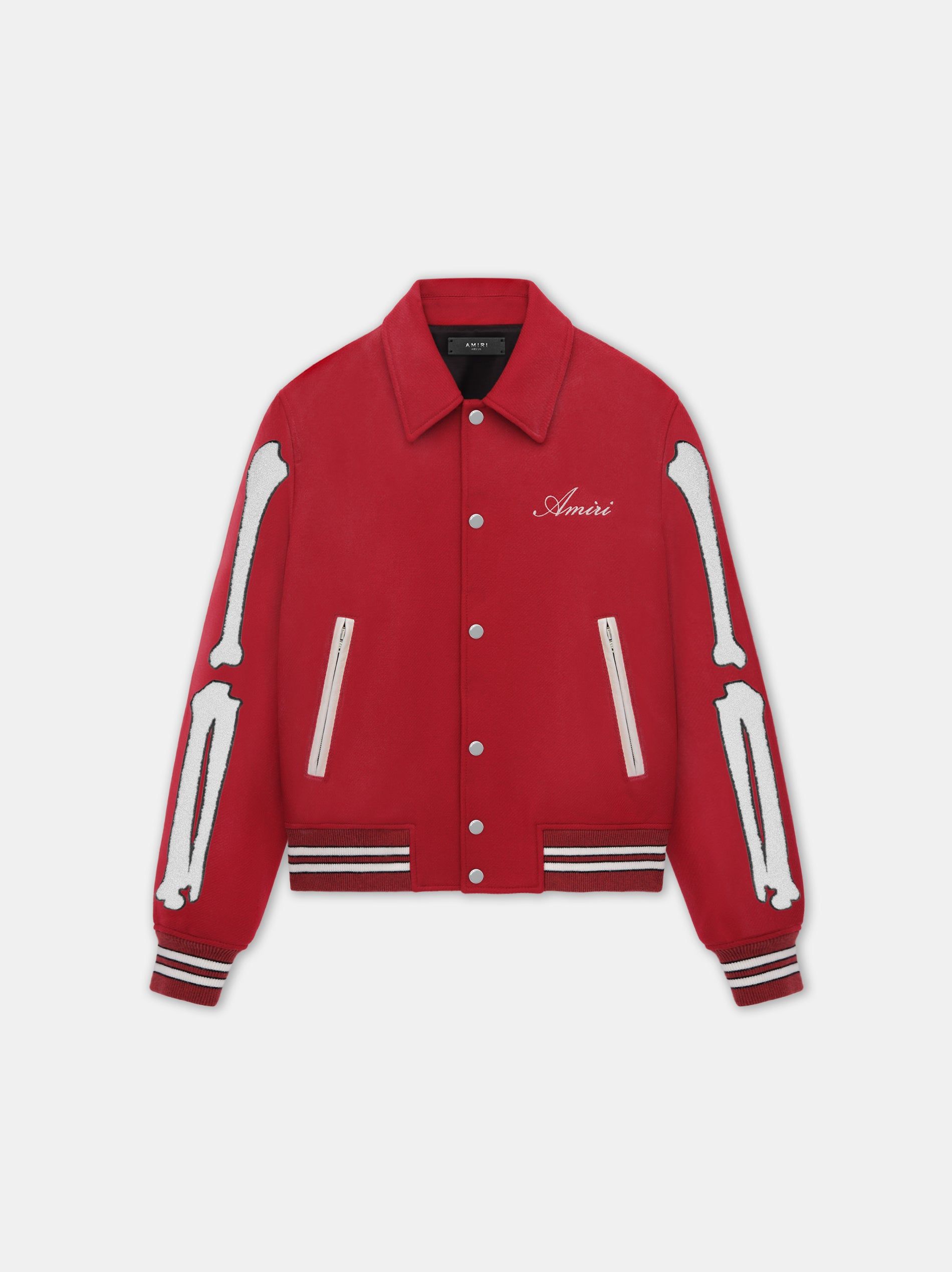 Amiri Bones Jacket Men Outerwear Red | ZQK259046