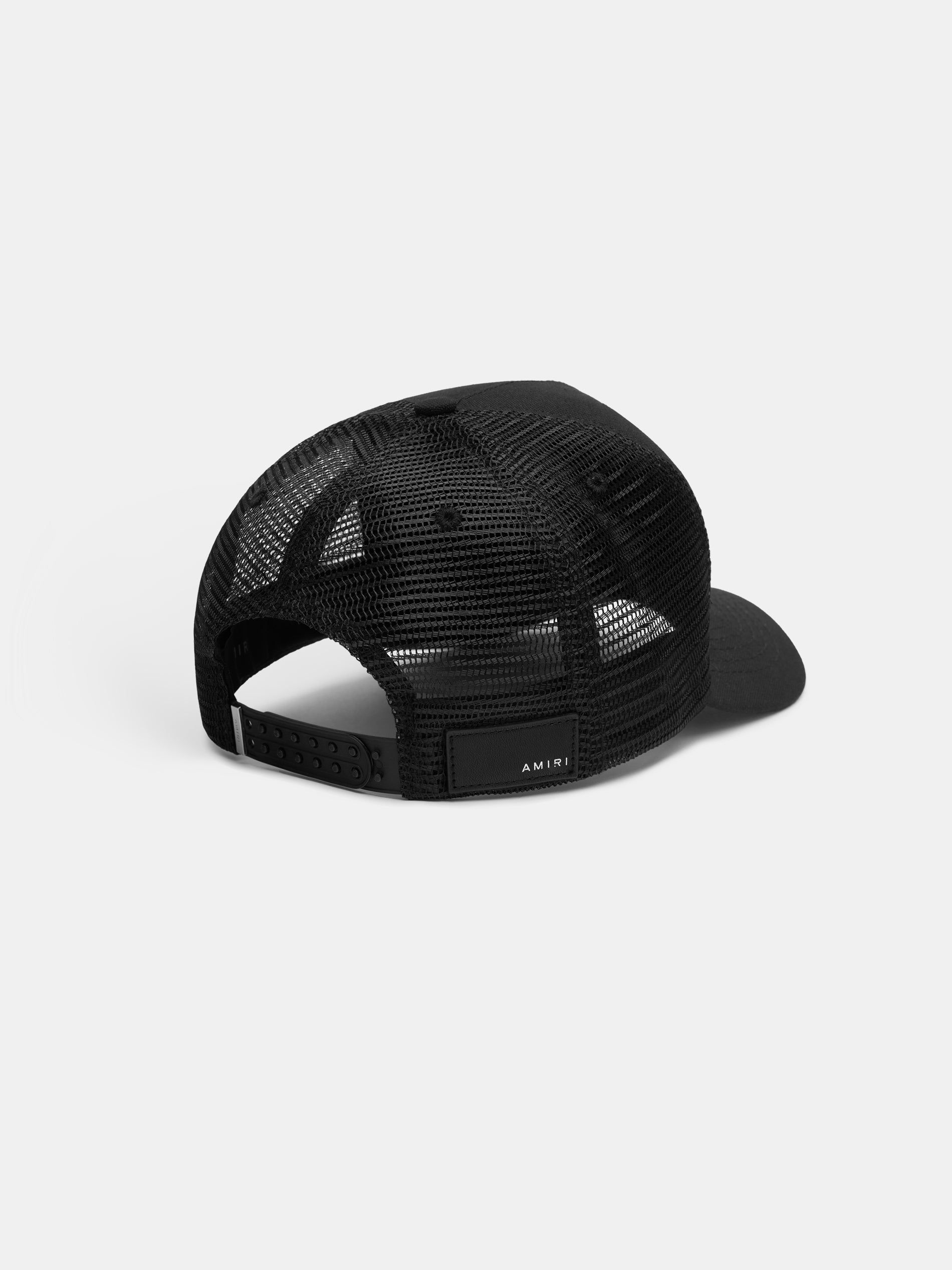 Amiri Bones Stacked Trucker Hat Men Hats Black | VXD531849