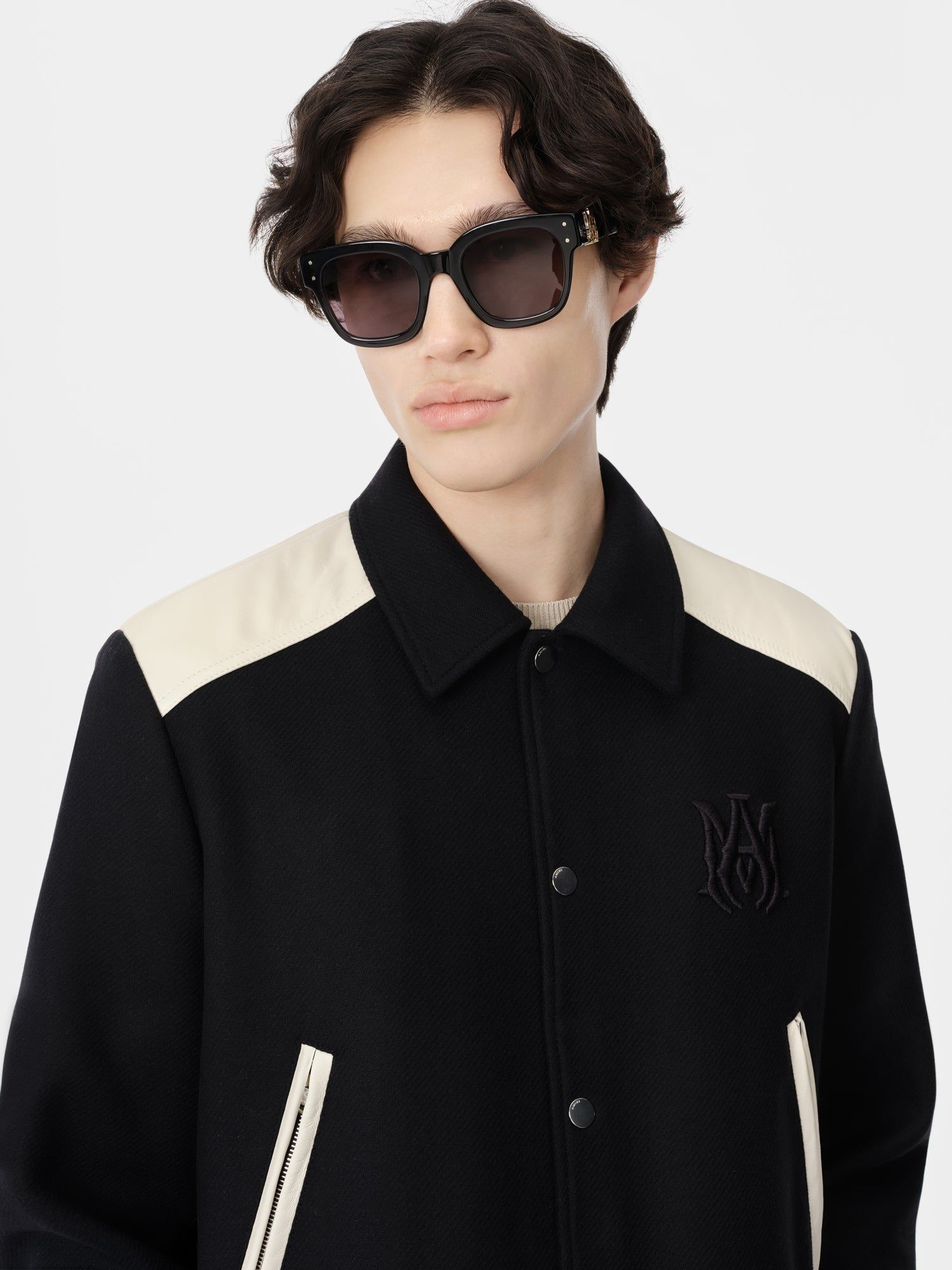 Amiri Ma Band Jacket Men Outerwear Black | TJS937205