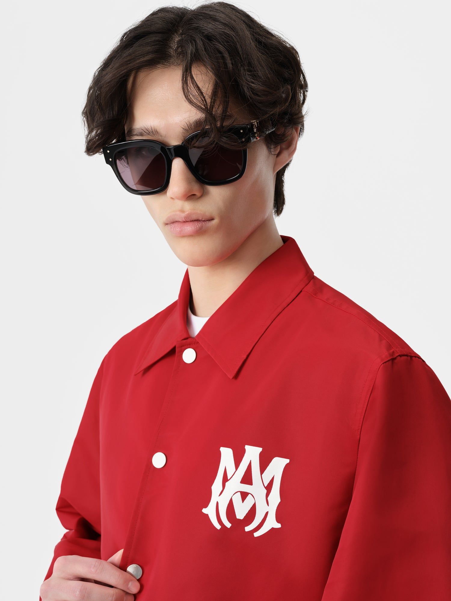 Amiri Ma Coach Jacket Men Outerwear Red | MKO689175