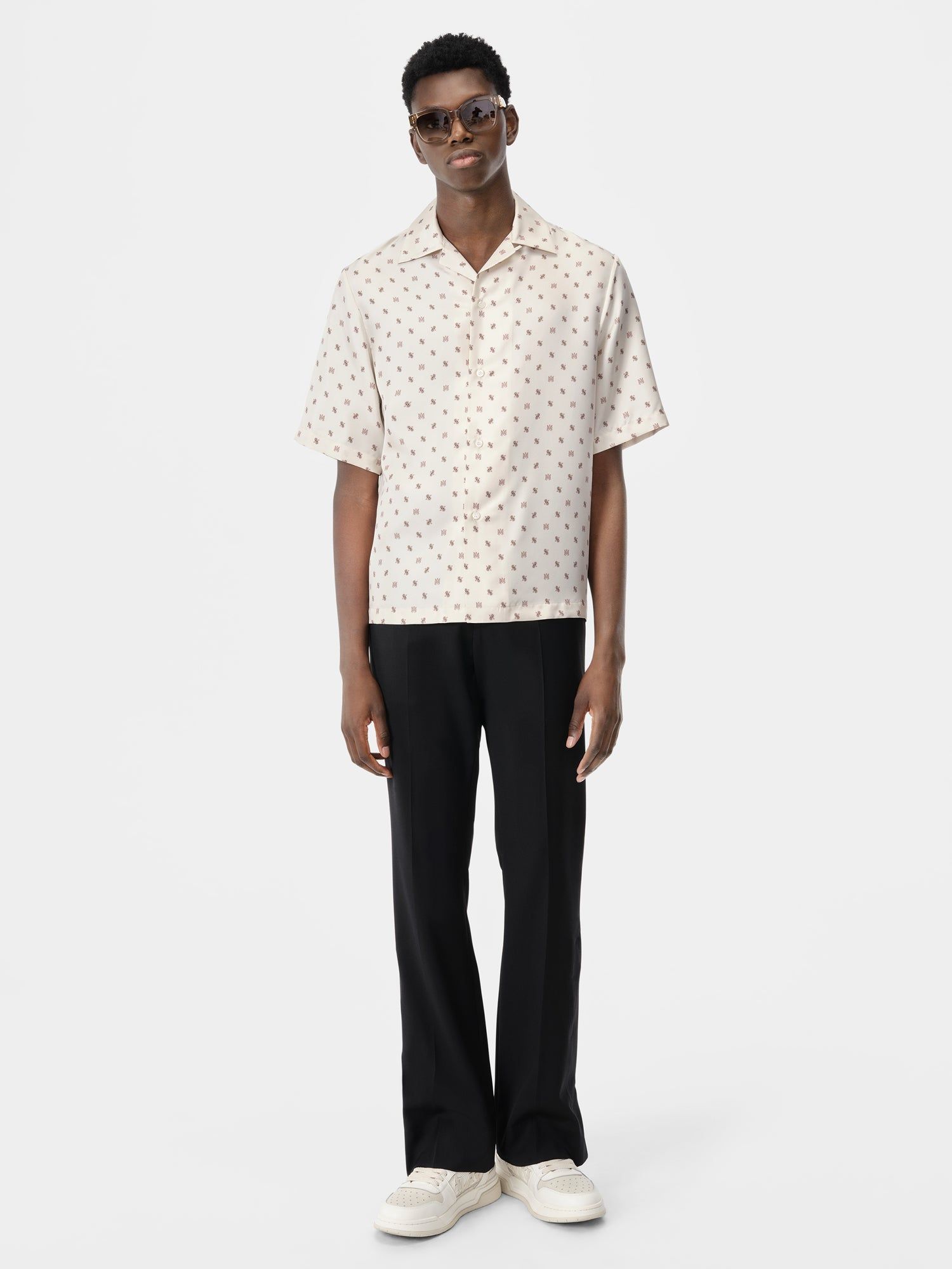 Amiri Ma Paisley Bowling Shirt Men Shirts Birch | MAL867310