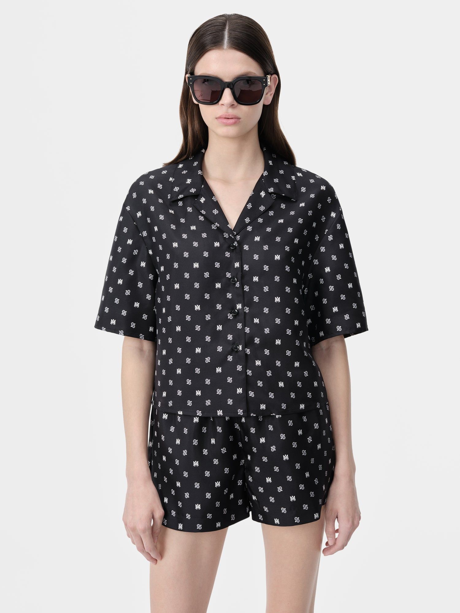 Amiri Ma Paisley Shirt Women Shirts Black | VNY307291