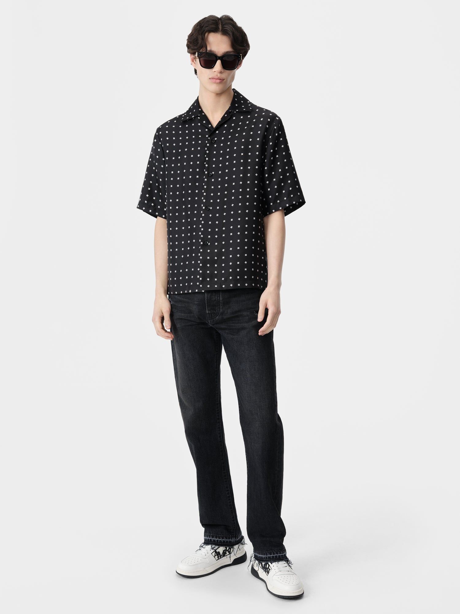 Amiri Mix And Match Ma Shirt Men Shirts Black | SZV032984