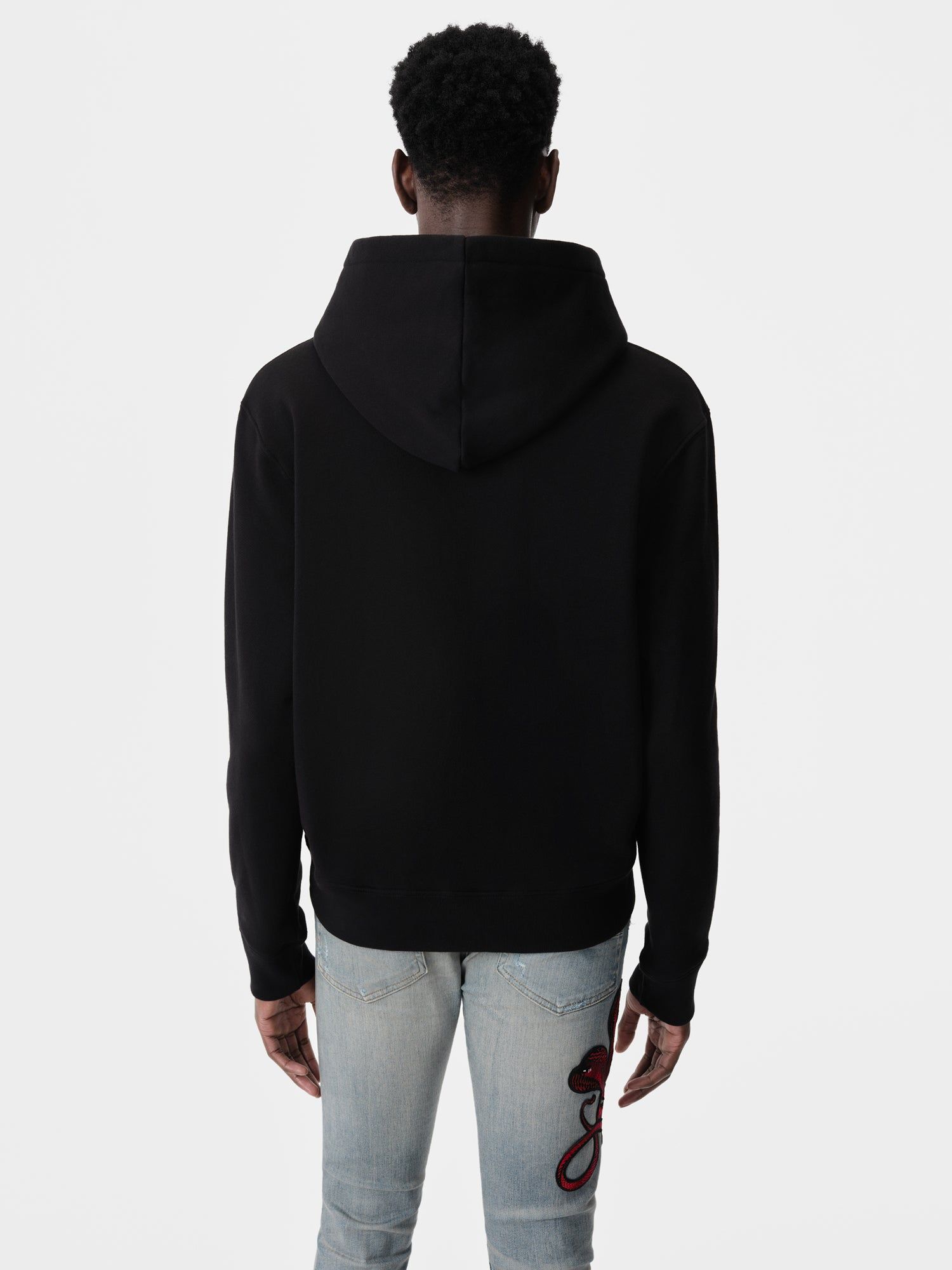 Amiri Poison Hoodie Men Sweatshirts Black Red | HIT547891