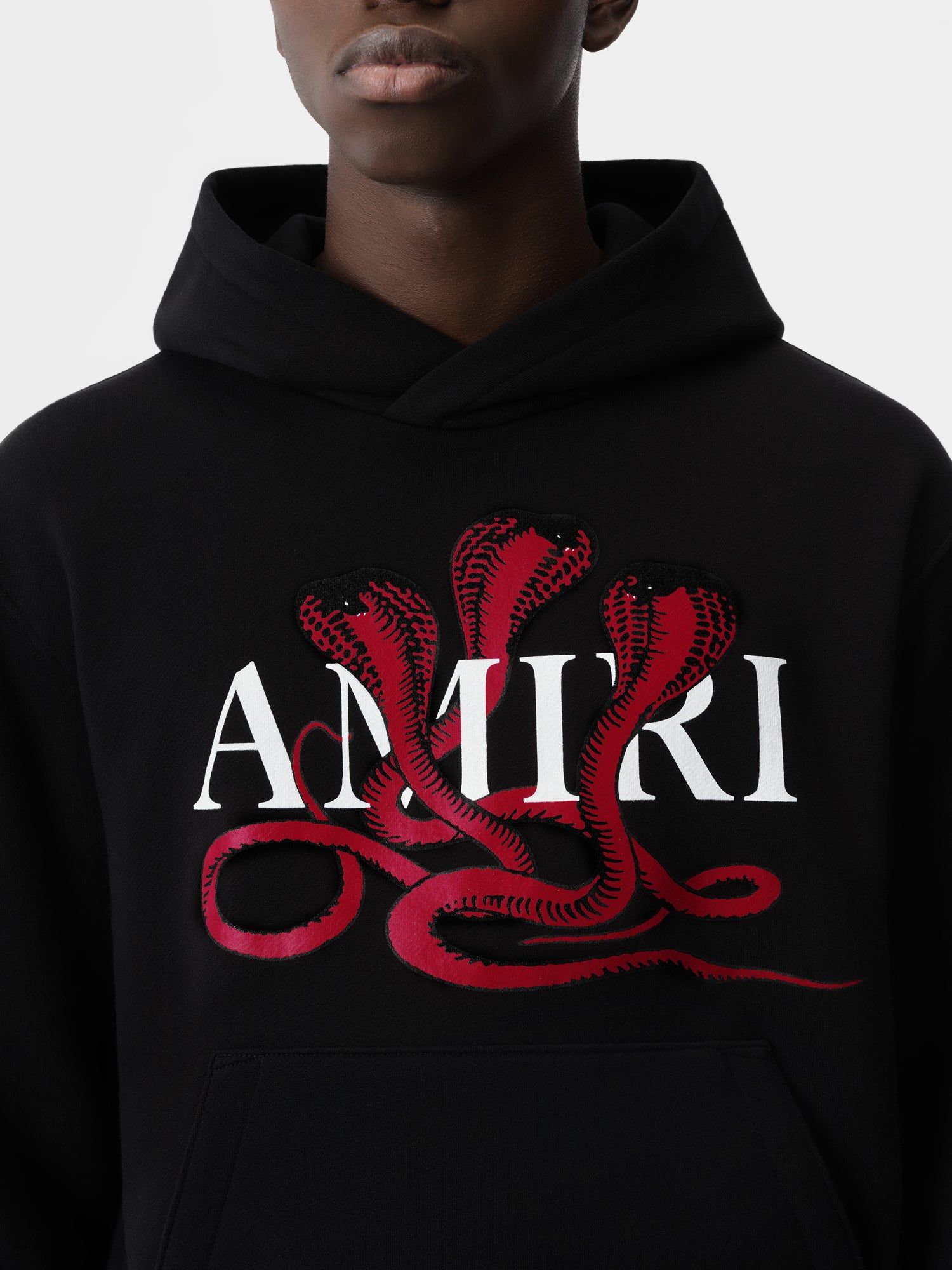 Amiri Poison Hoodie Men Sweatshirts Black Red | HIT547891