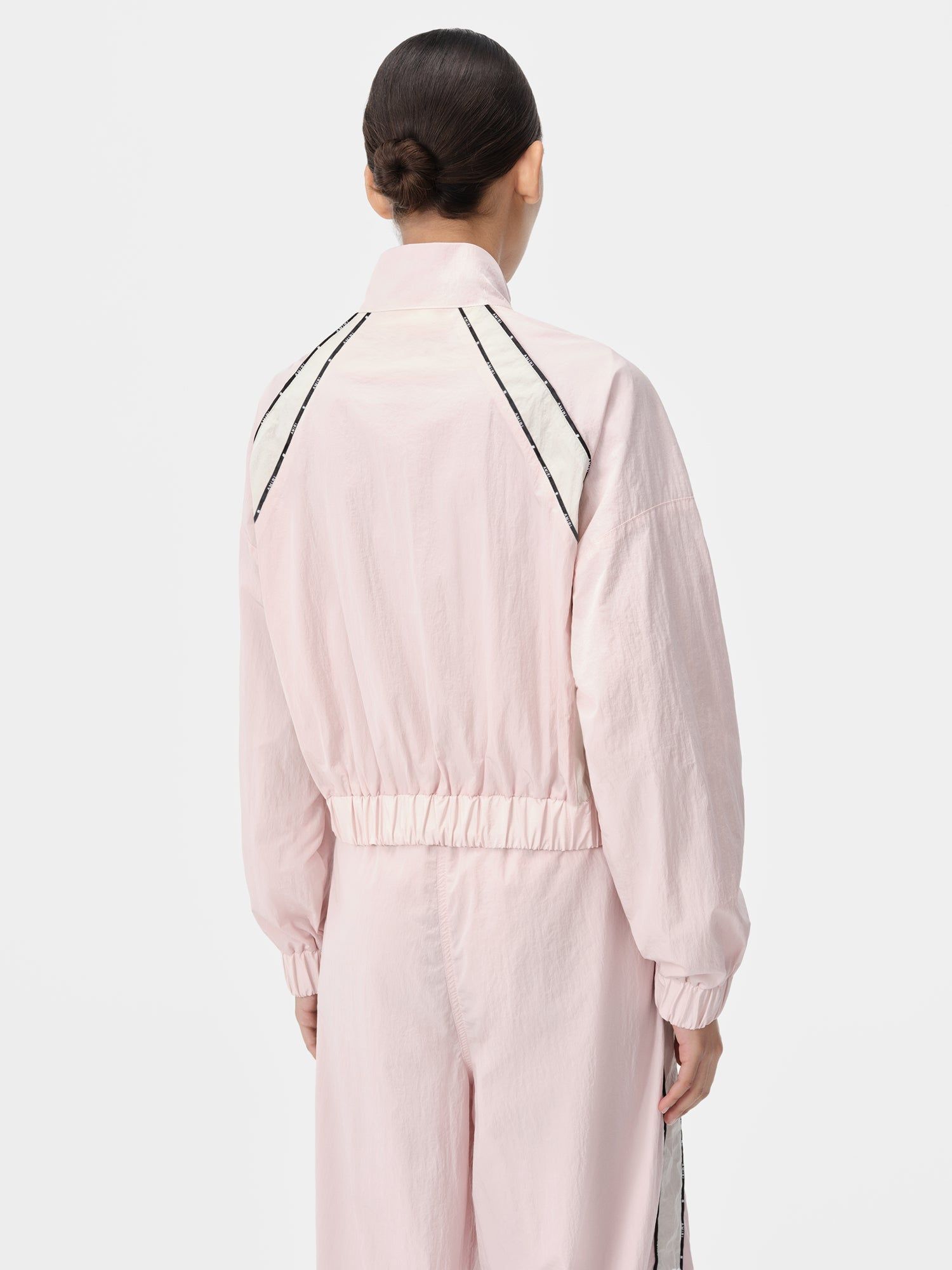 Amiri Raglan Ma Track Jacket Women Outerwear Rosewater | PAZ925310