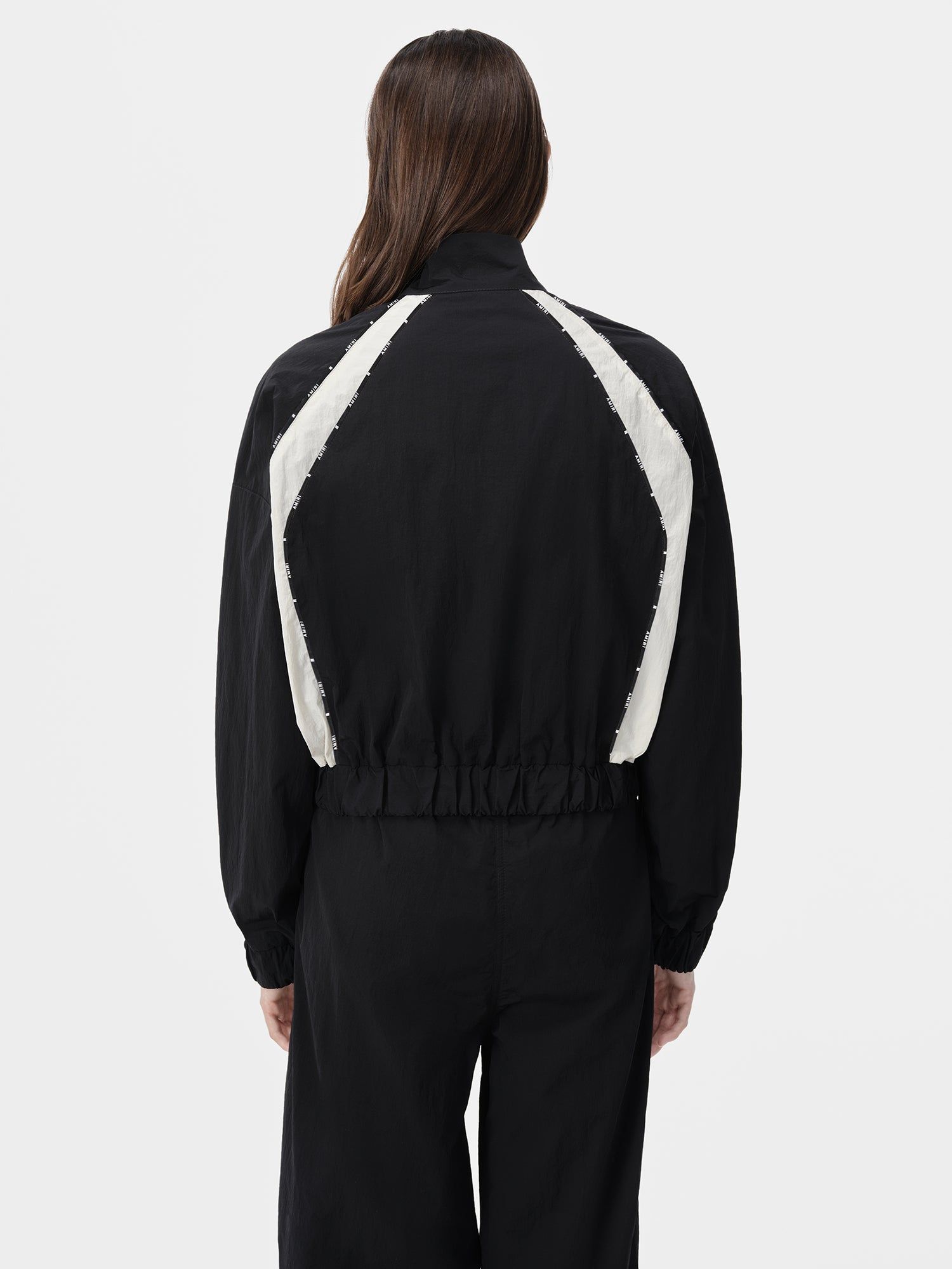 Amiri Raglan Ma Track Jacket Women Outerwear Black | IMN849320