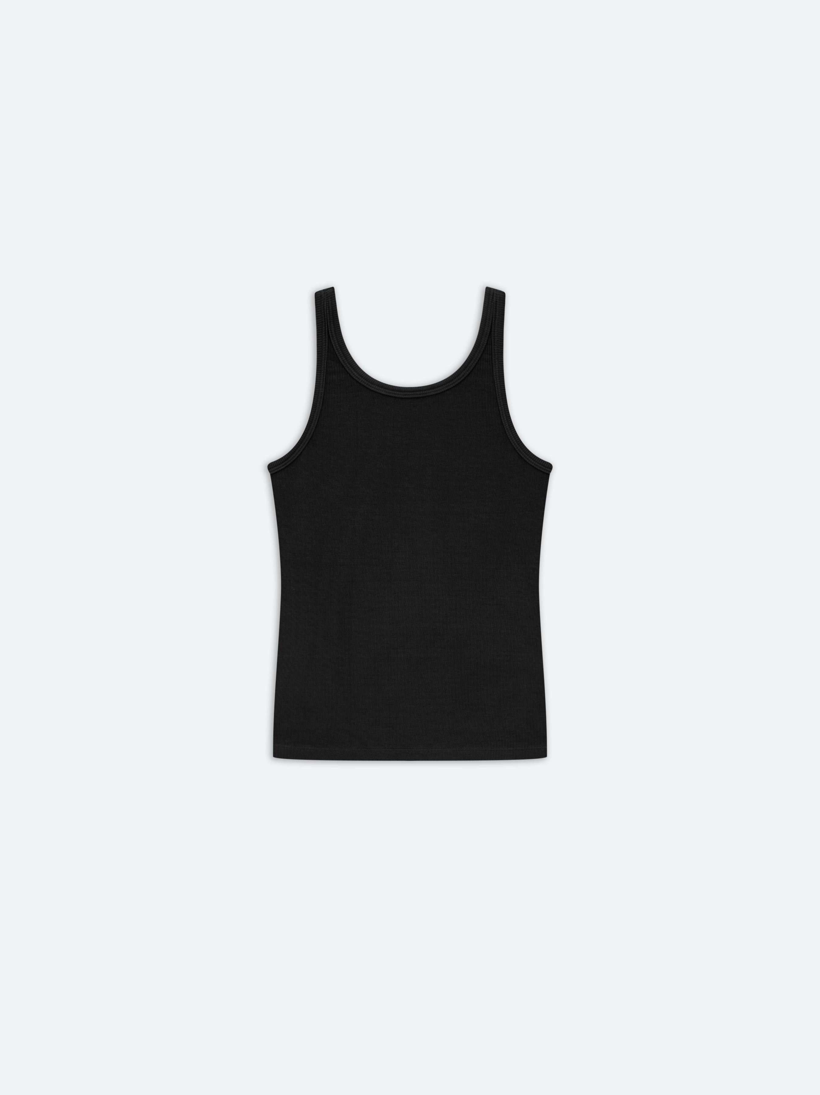 Amiri Rib Tank Women Knitwear Black | KQZ459018