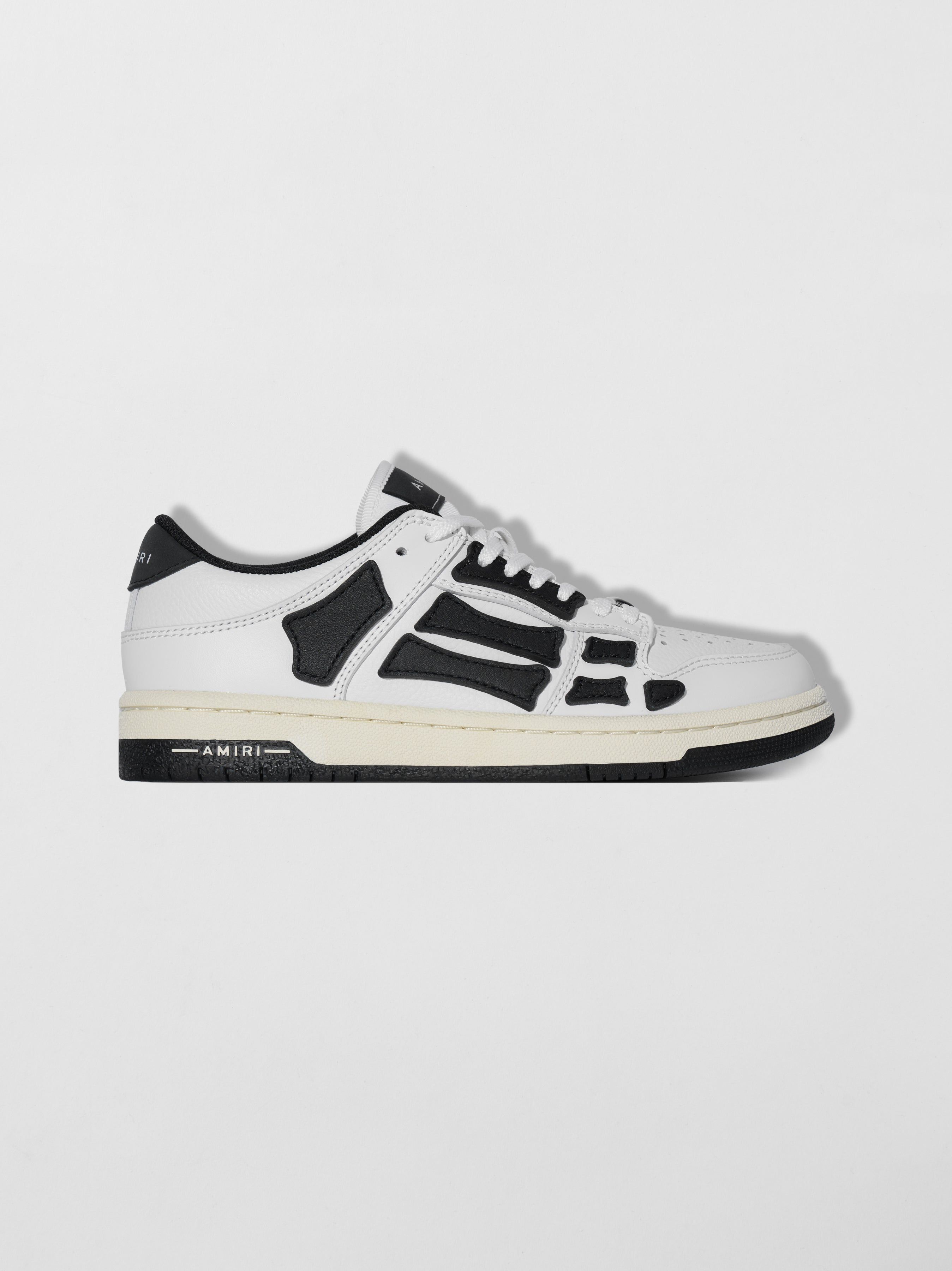 Amiri Skel-top Low Women Sneakers White / Black | VGK580237