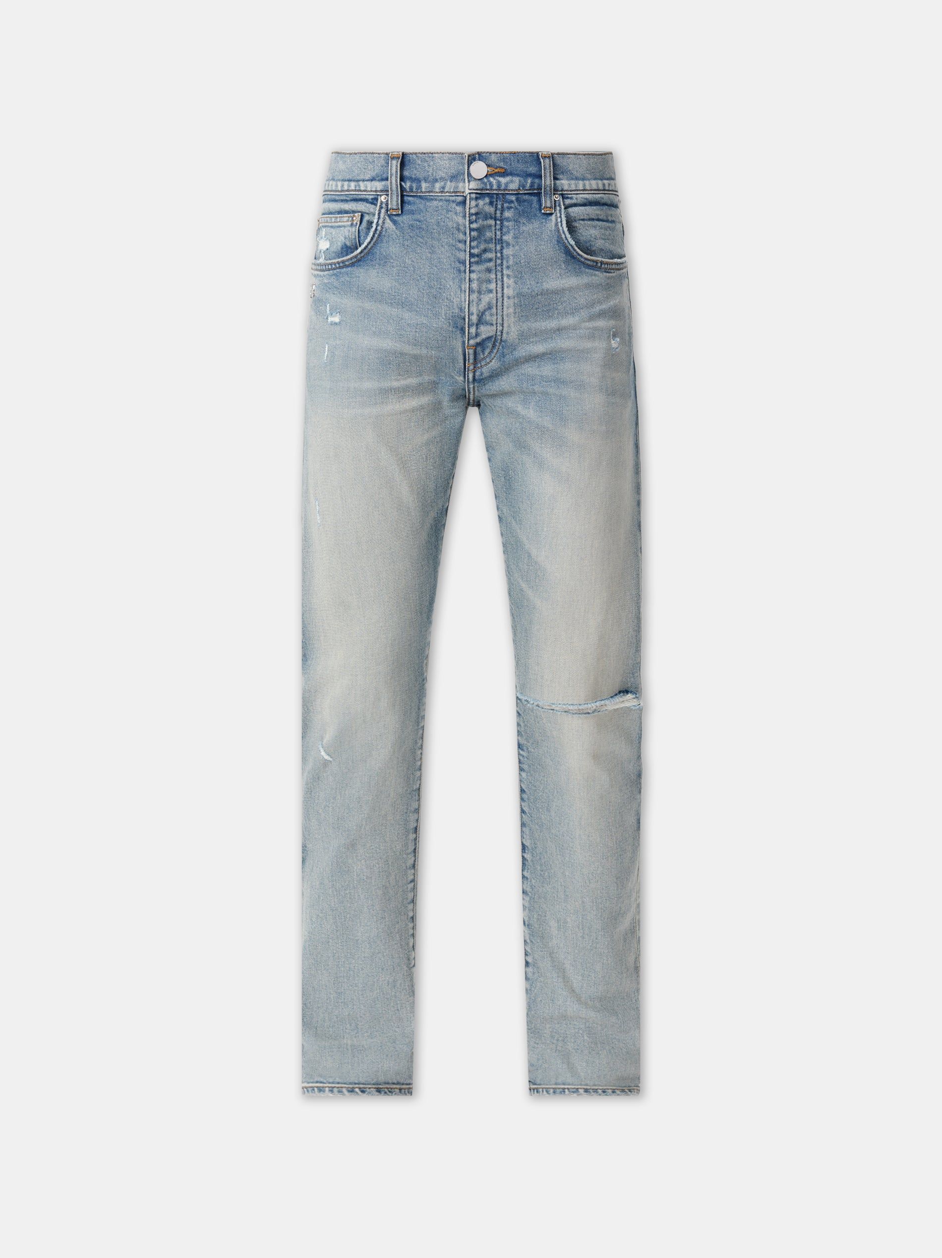 Amiri Slash Slim Jean Men Denim Indigo | YFM813670