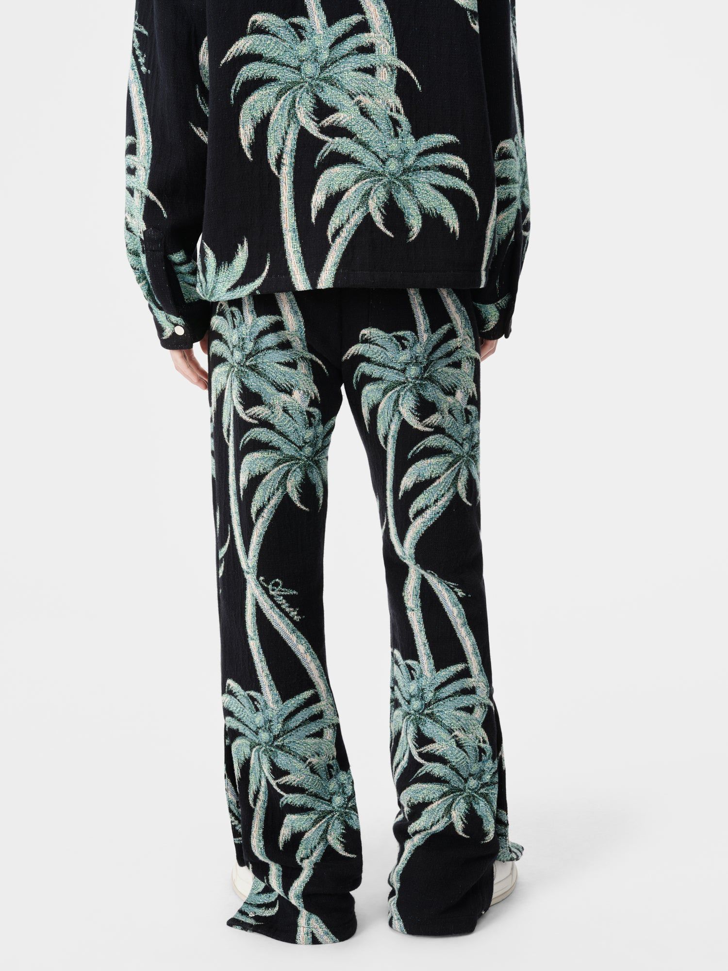 Amiri Twisted Palms Tapestry Pant Men Pants Black | FHM089135